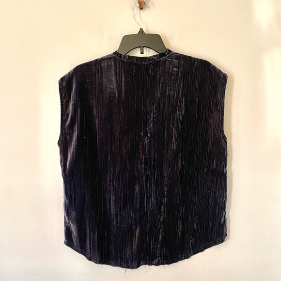 Dear John YANIS VELVETY TOP WINTER GREY. L - Picture 5 of 8